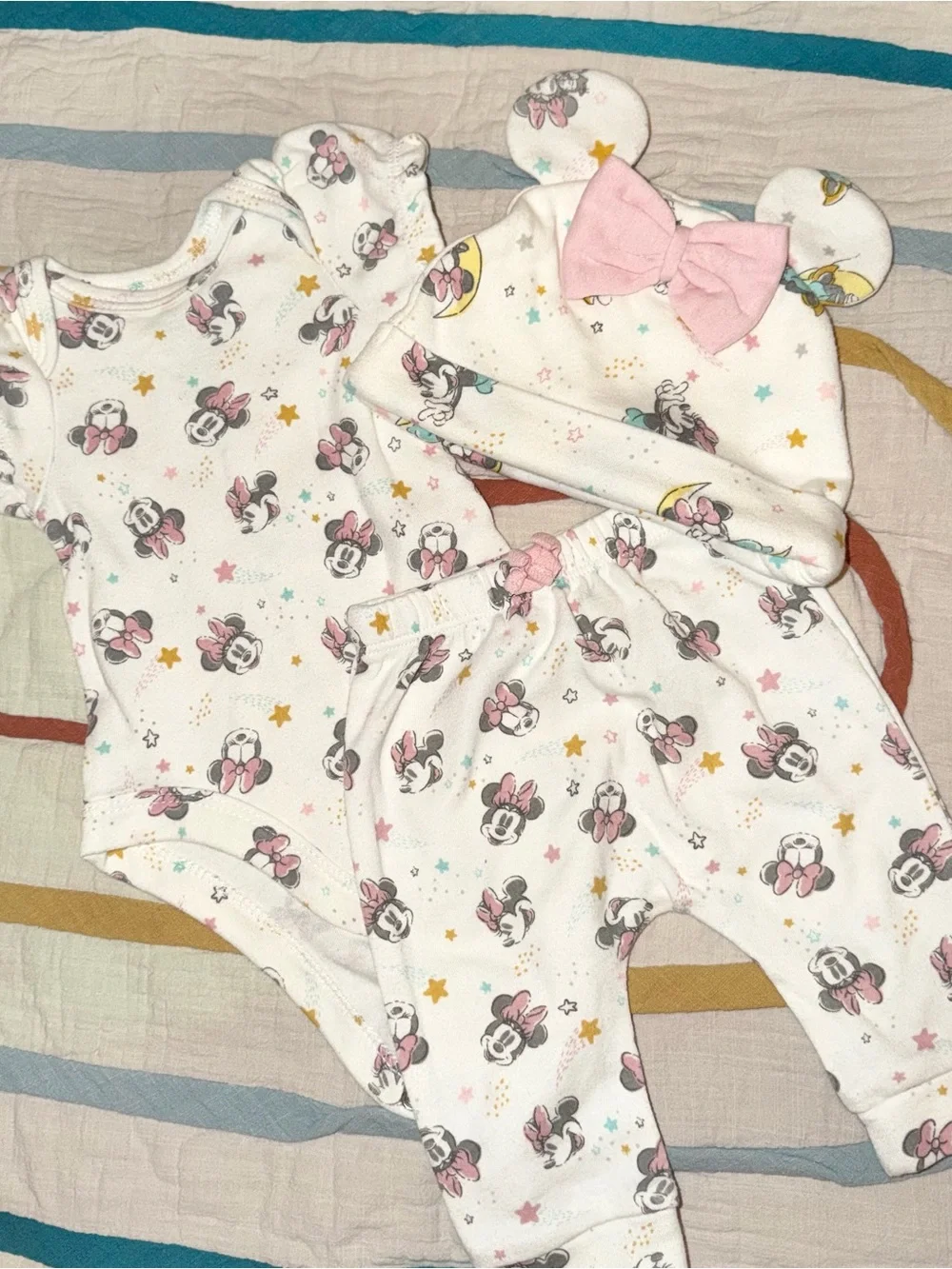 Disney Baby Newborn Minnie 3 Piece Set